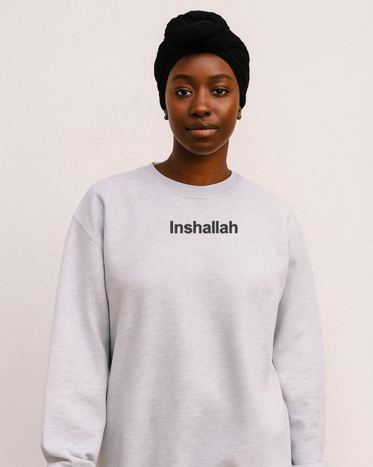 Inshallah Embroidered Sweater