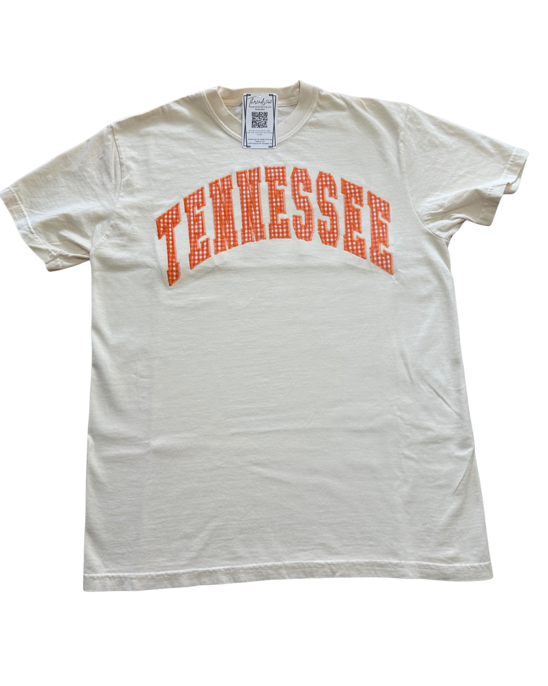 TENNESSEE Checkered Embroidered Shirt
