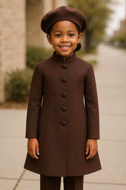 Brown  Princess Style Garment