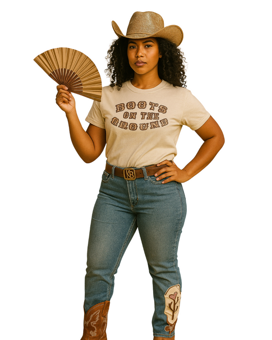 Boots on the Ground Embroidered Shirt