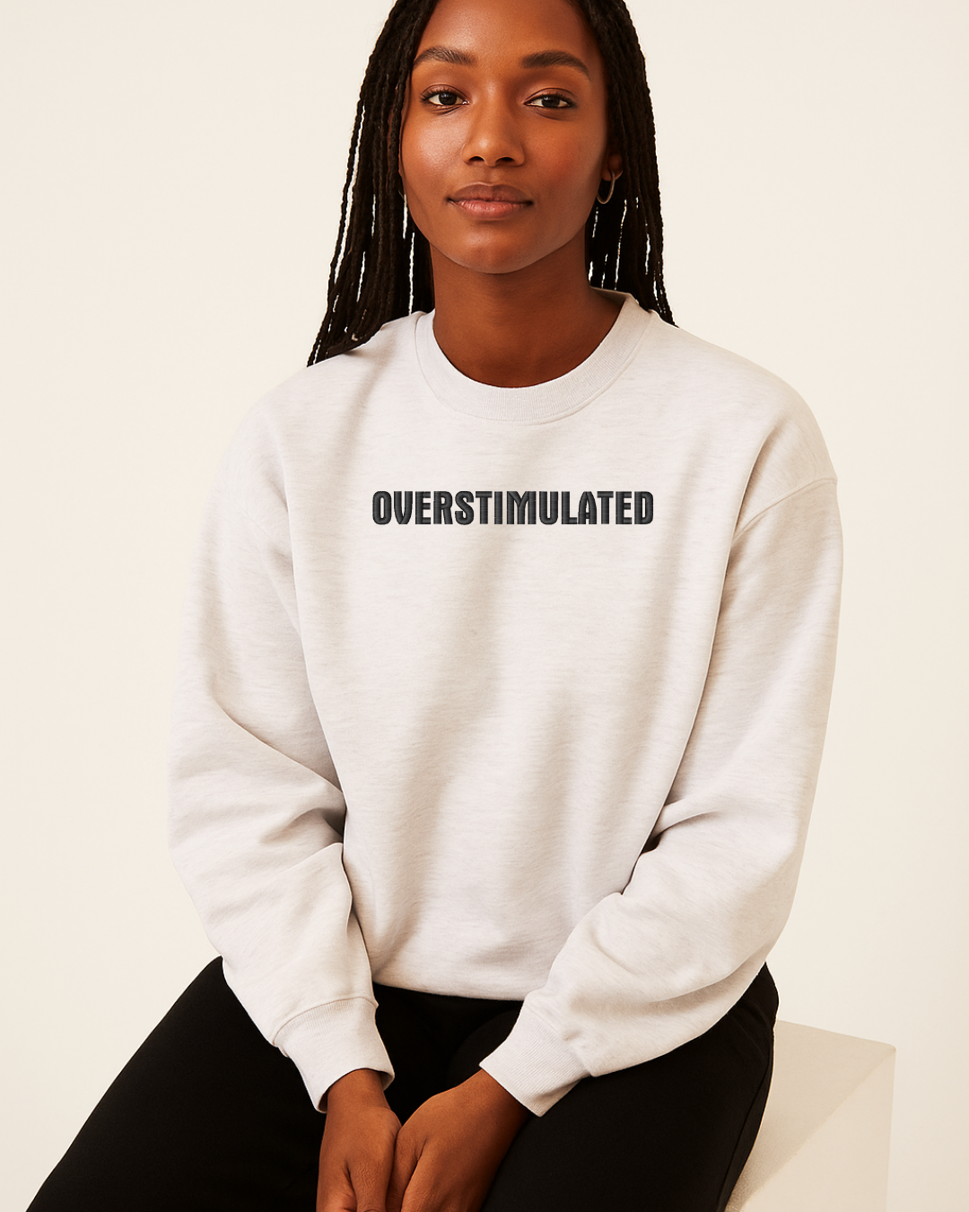 Overstimulated Embroidered Sweater
