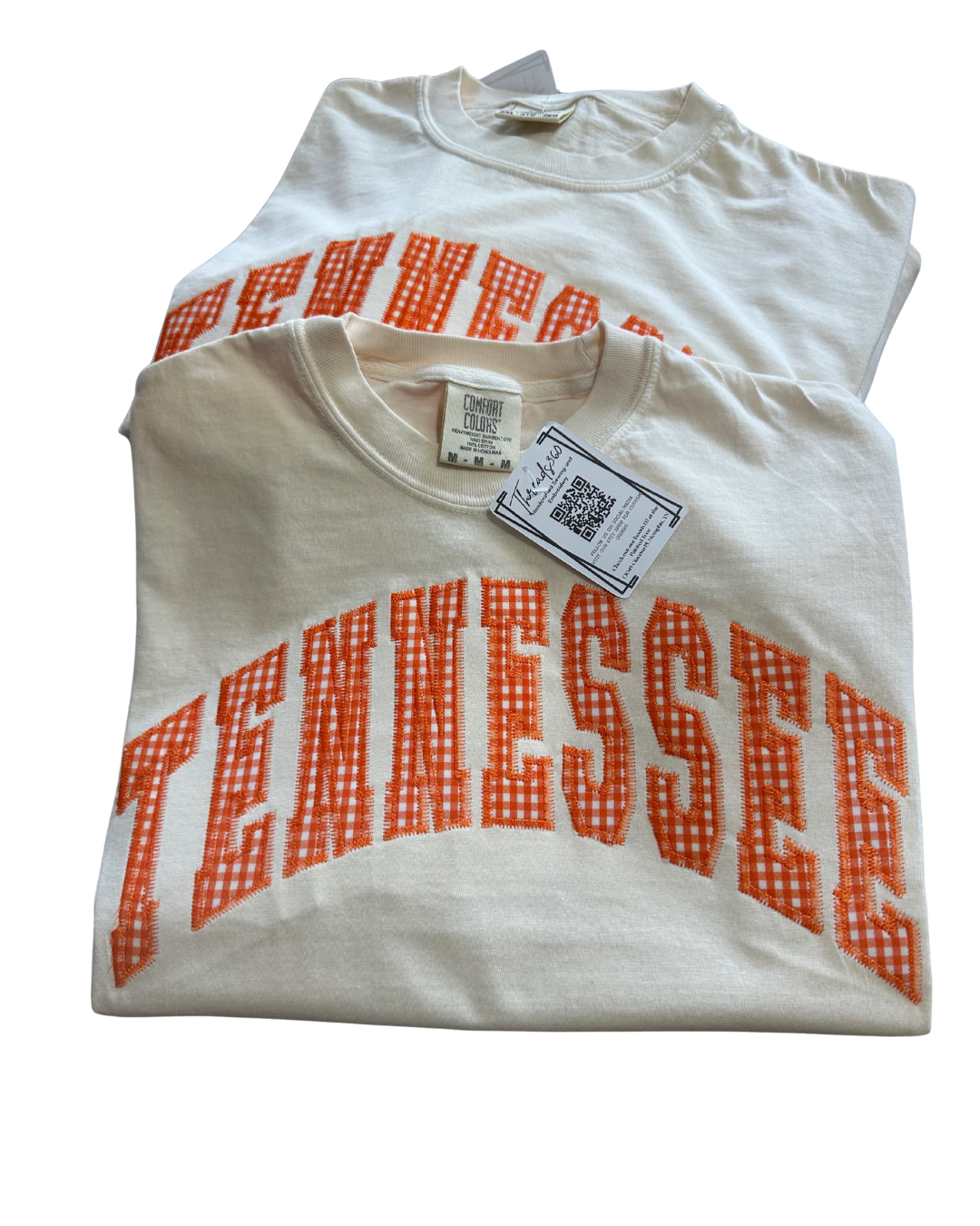 TENNESSEE Checkered Embroidered Shirt