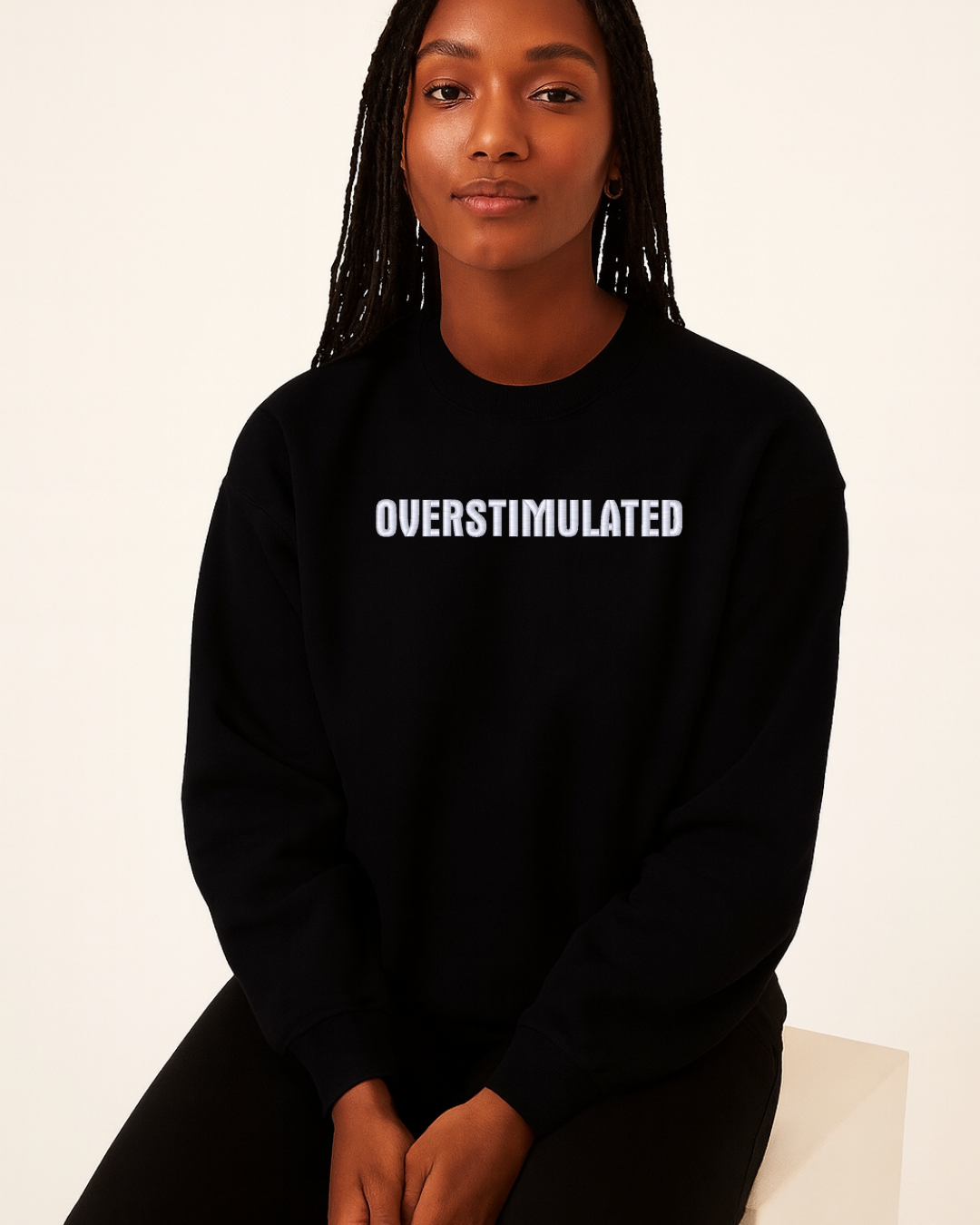 Overstimulated Embroidered Sweater