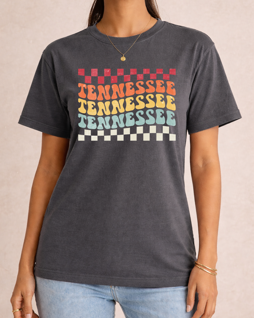 Tennessee Retro Design -  Comfort Color C1717 Graphic T shirt