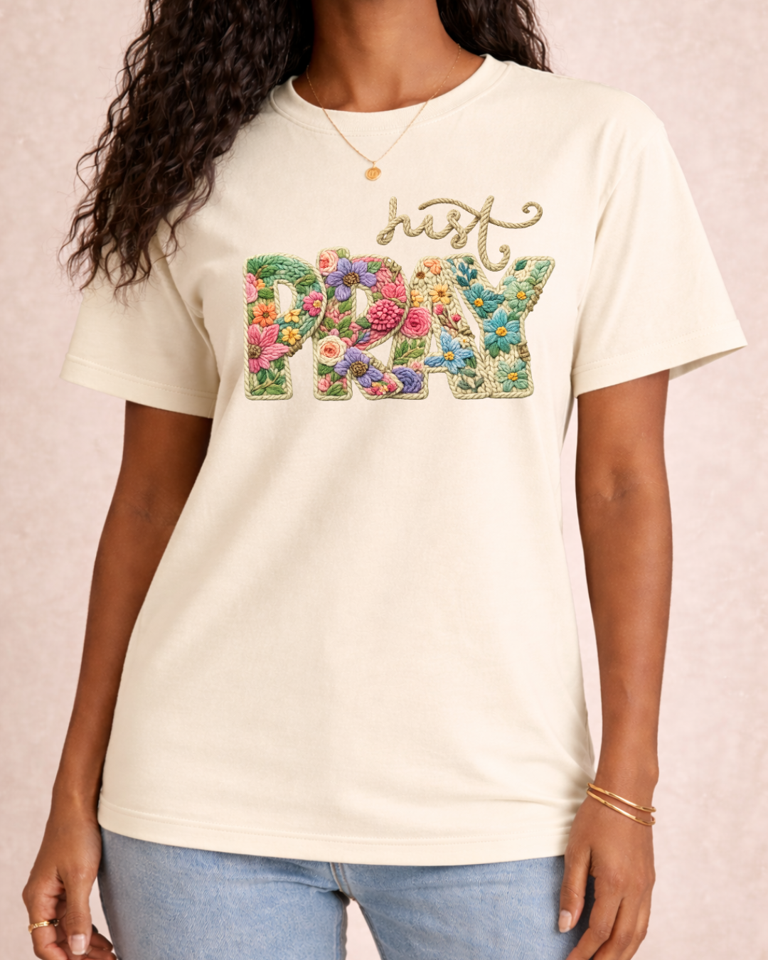 Just Pray - Comfort Color Graphic T