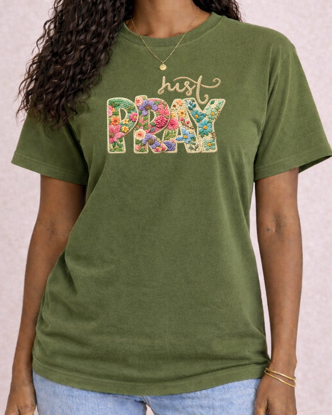 Just Pray - Comfort Color Graphic T
