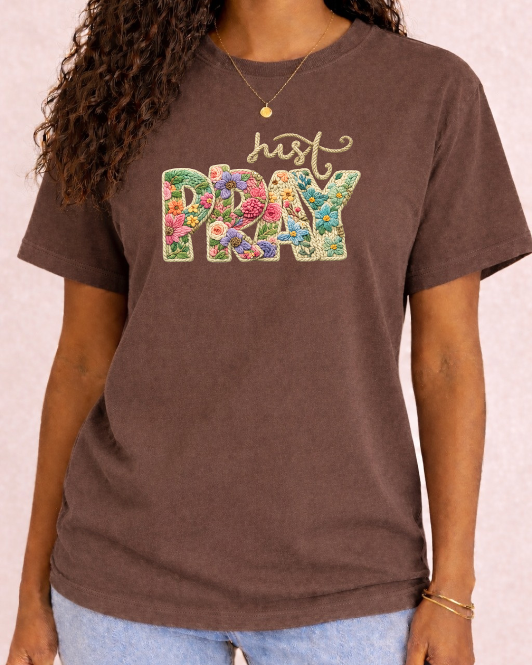 Just Pray - Comfort Color Graphic T