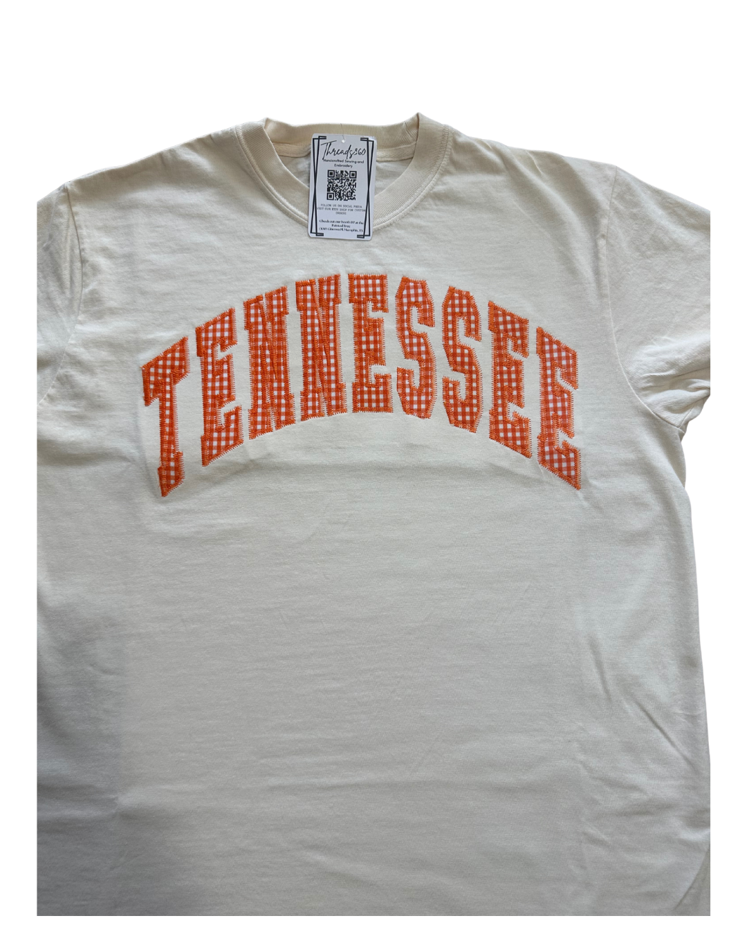 TENNESSEE Checkered Embroidered Shirt