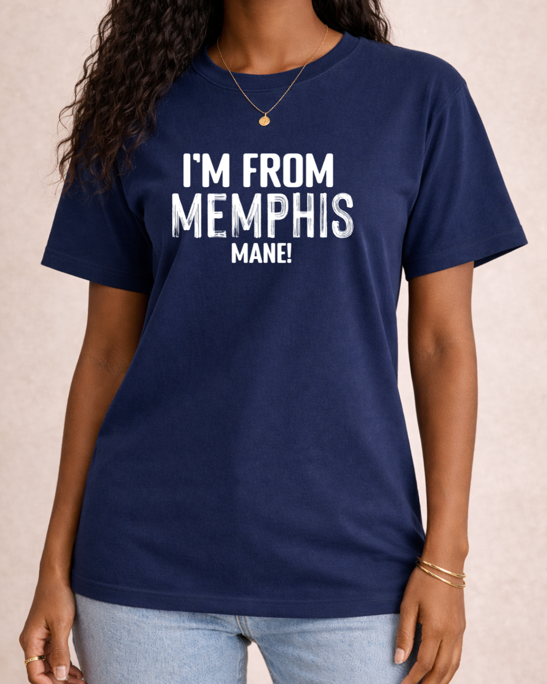 I'm From Memphis Mane - Comfort Color Graphic Tee