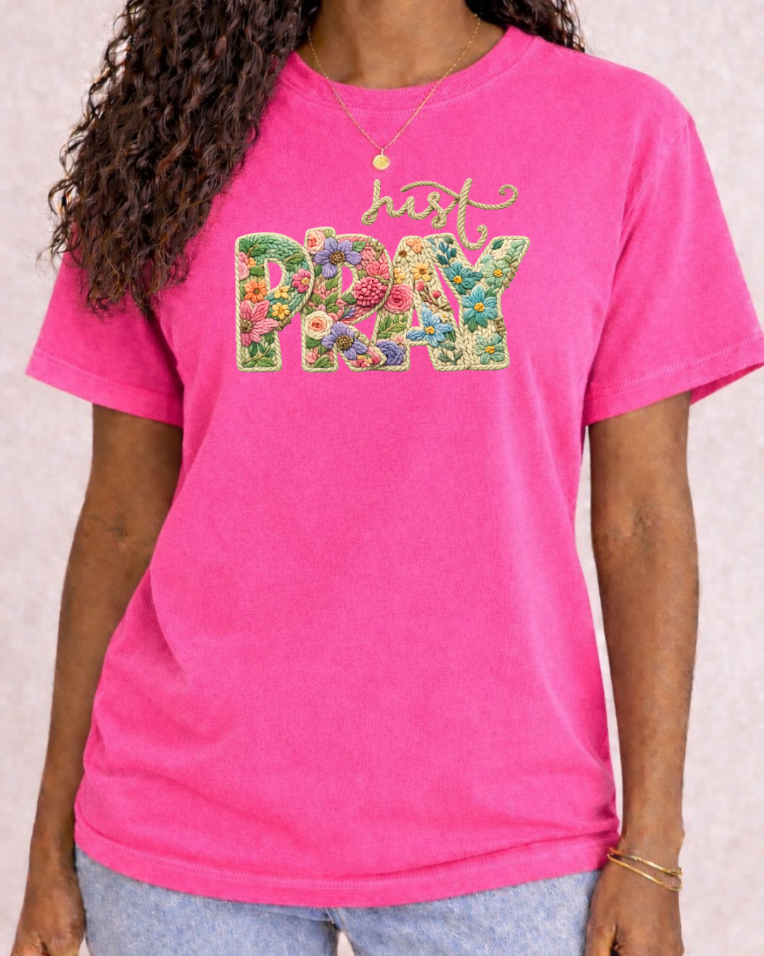 Just Pray - Comfort Color Graphic T