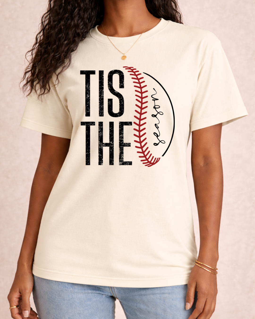 Tis The Season Baseball Graphic T