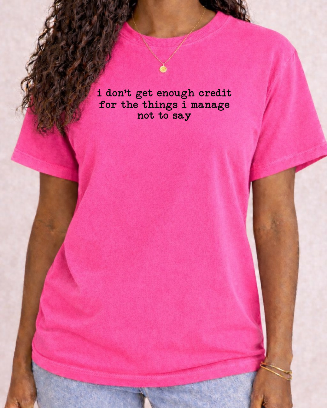 I Don't Get Enough Credit Graphic T