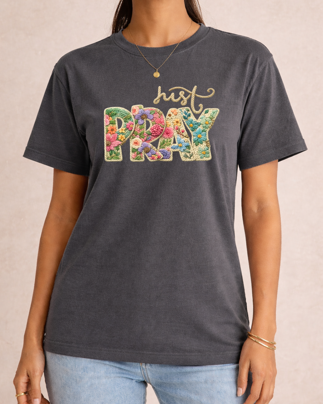Just Pray - Comfort Color Graphic T