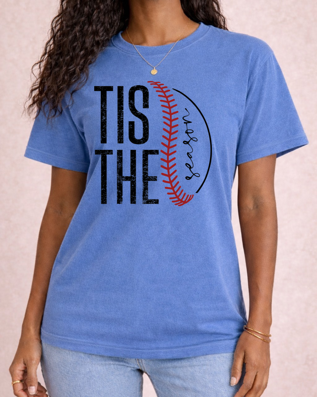 Tis The Season Baseball Graphic T