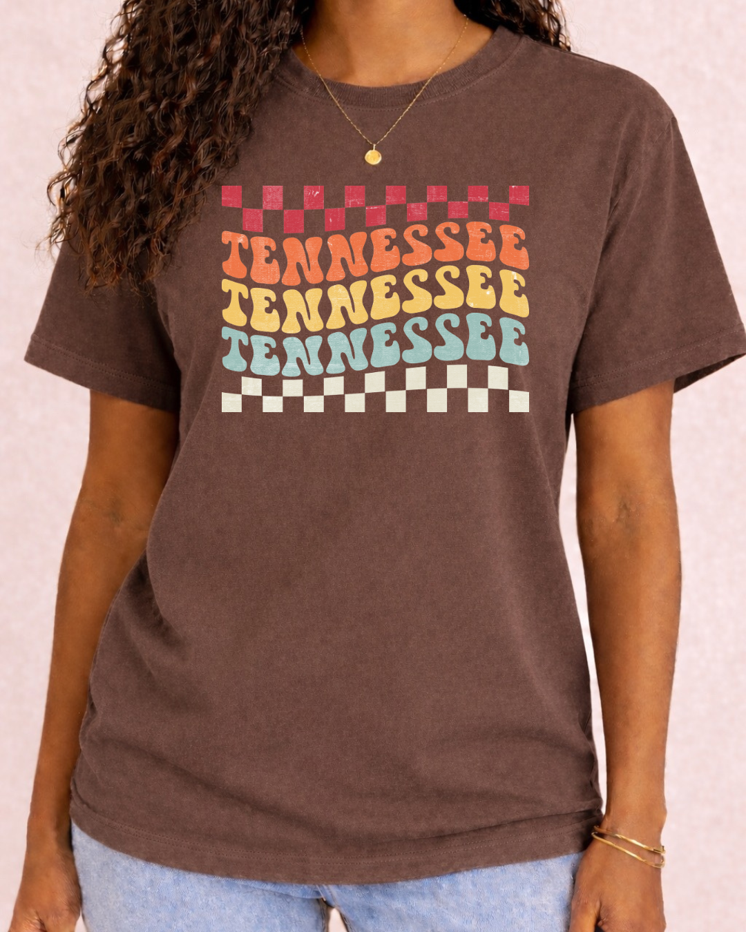 Tennessee Retro Design -  Comfort Color C1717 Graphic T shirt