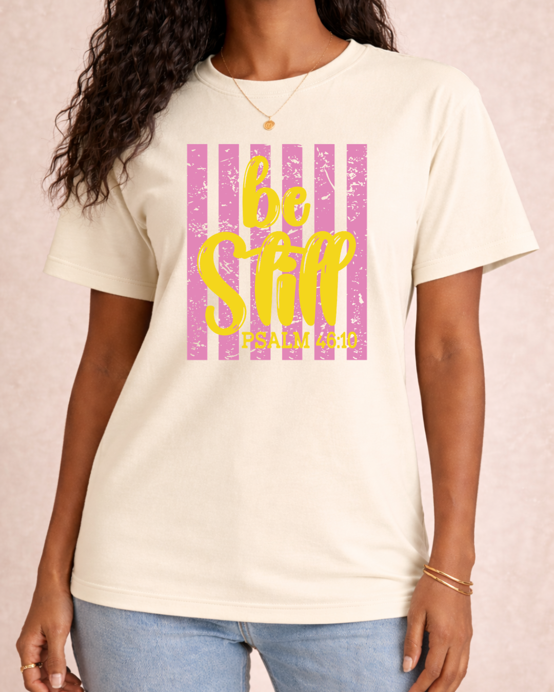 Be Still and Know Psalm 46:10 | Religious Graphic Tee