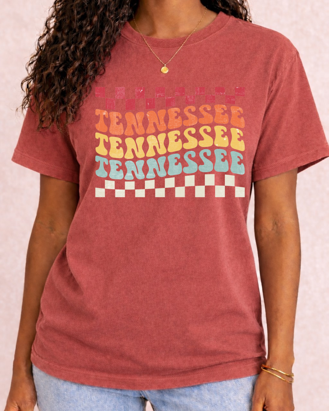 Tennessee Retro Design -  Comfort Color C1717 Graphic T shirt