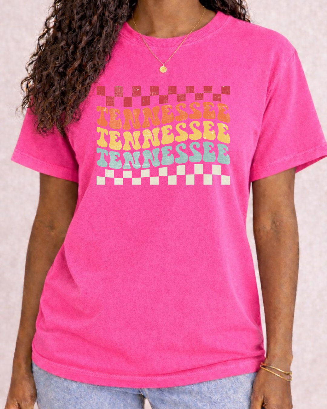 Tennessee Retro Design -  Comfort Color C1717 Graphic T shirt