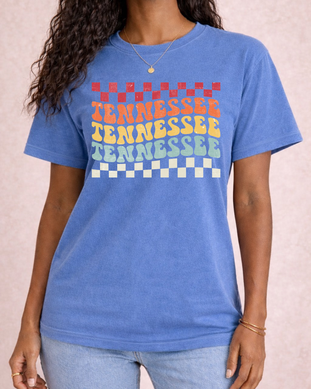 Tennessee Retro Design -  Comfort Color C1717 Graphic T shirt