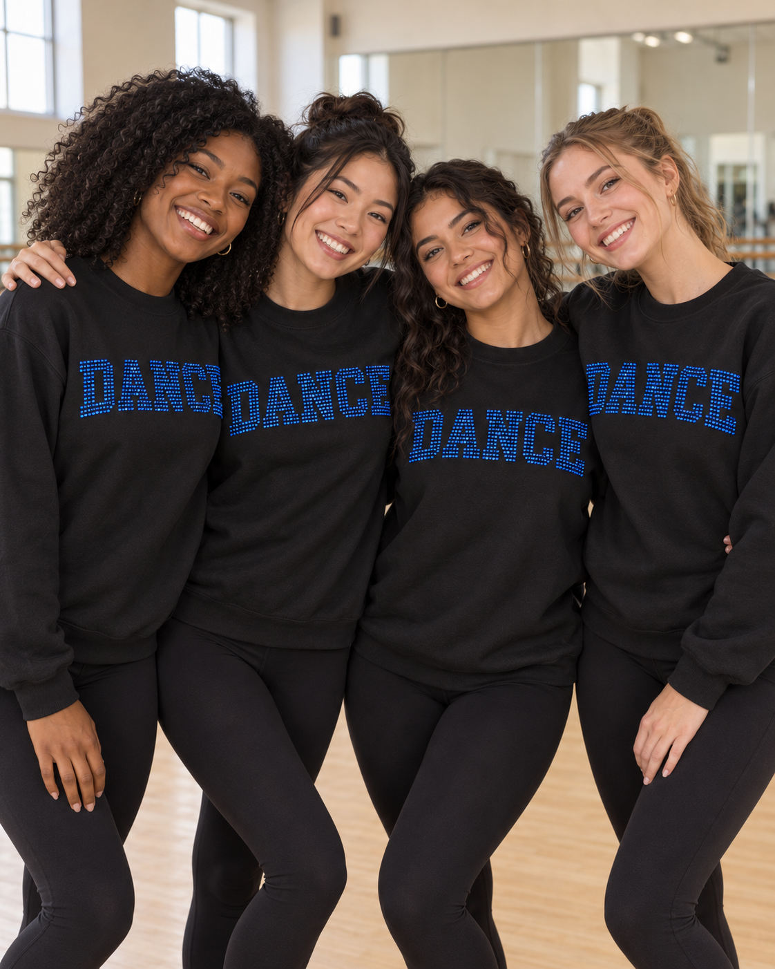 DANCE Rhinestone Sweater / Shirt
