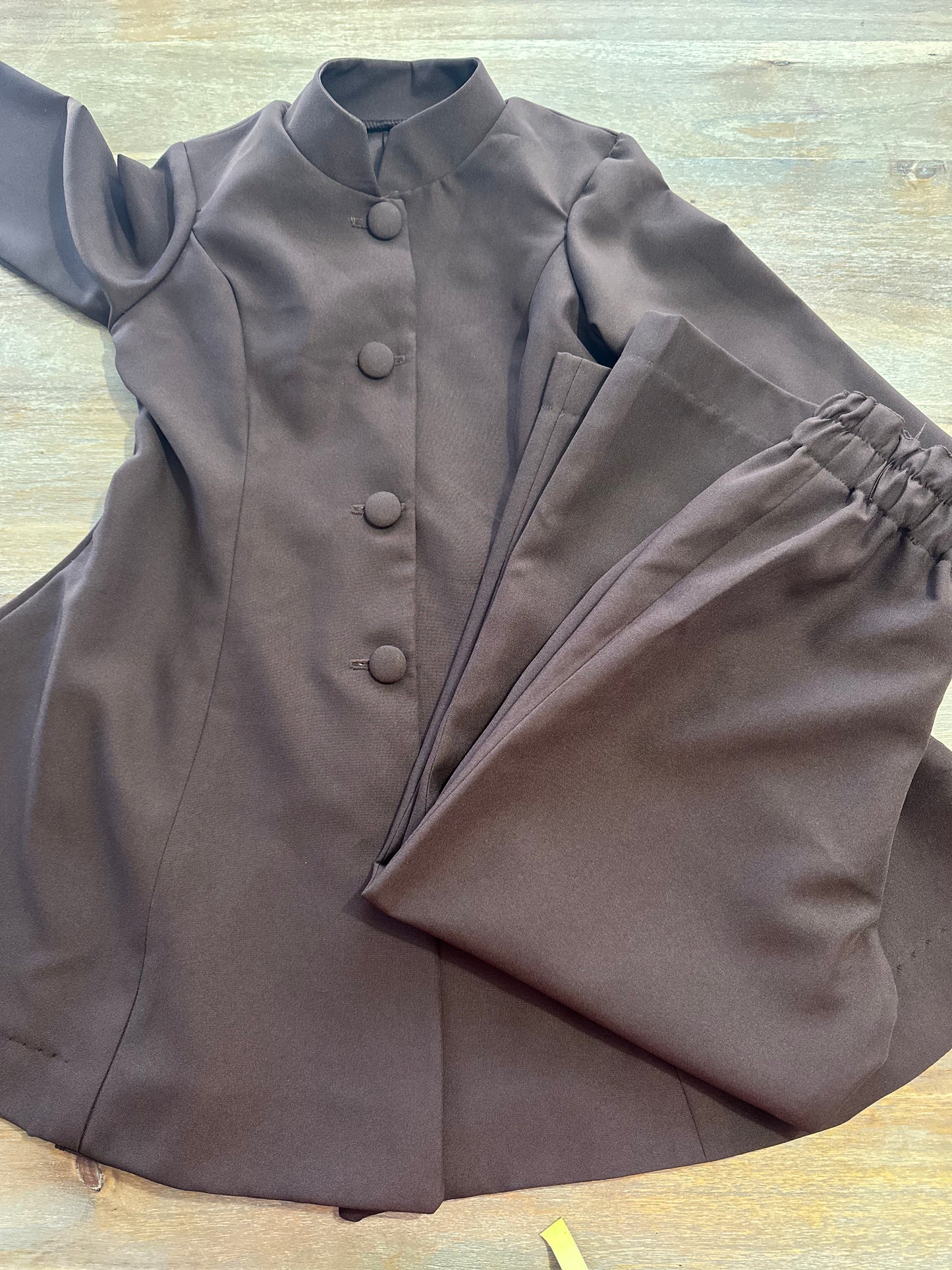 Brown  Princess Style Garment