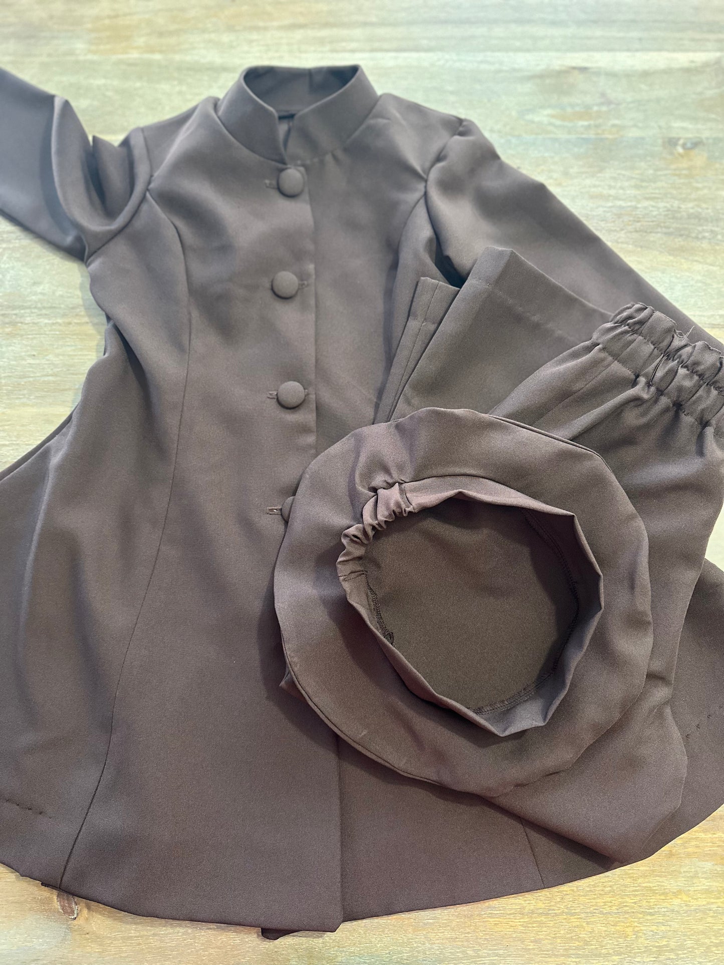 Brown  Princess Style Garment