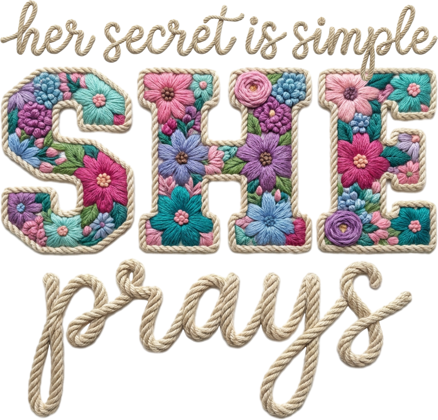 Truth Is She Prays - Graphic Tee